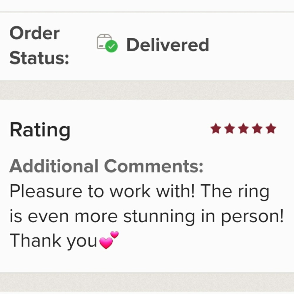 ON SALE Eternity white Gold Plated Engagement Ring - Picture 8 of 11